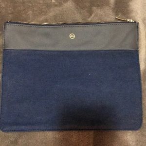 AG Jeans material Makeup Bag